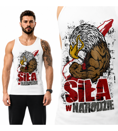 tank-top patriotyczny SIŁA W NARODZIE